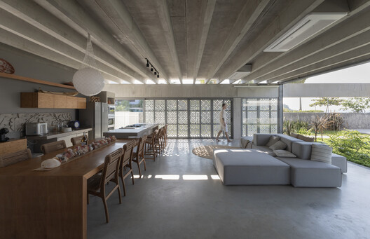 Guaratuba House / Estúdio 41 - Interior Photography, Beam