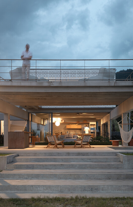 Guaratuba House / Estúdio 41 - Exterior Photography, Balcony