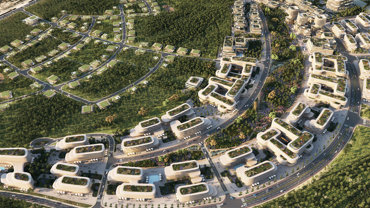ZHA Designs 198-Hectare Urban District Around Baku Expo Center in Azerbaijan - Image 3 of 5