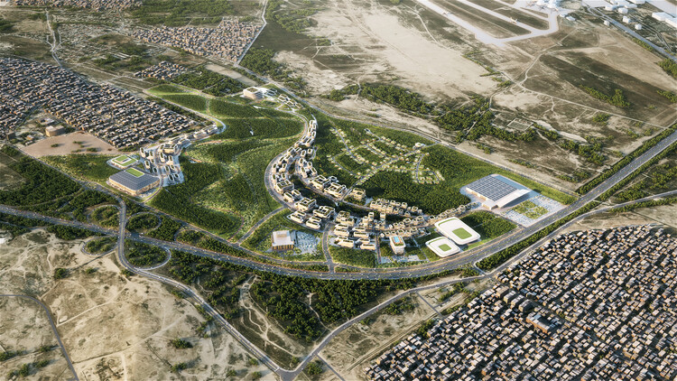 ZHA Designs 198-Hectare Urban District Around Baku Expo Center in Azerbaijan - Featured Image