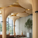 Ouse Fashion Lobby / say architects - Interior Photography, Offices Interiors, Column, Beam