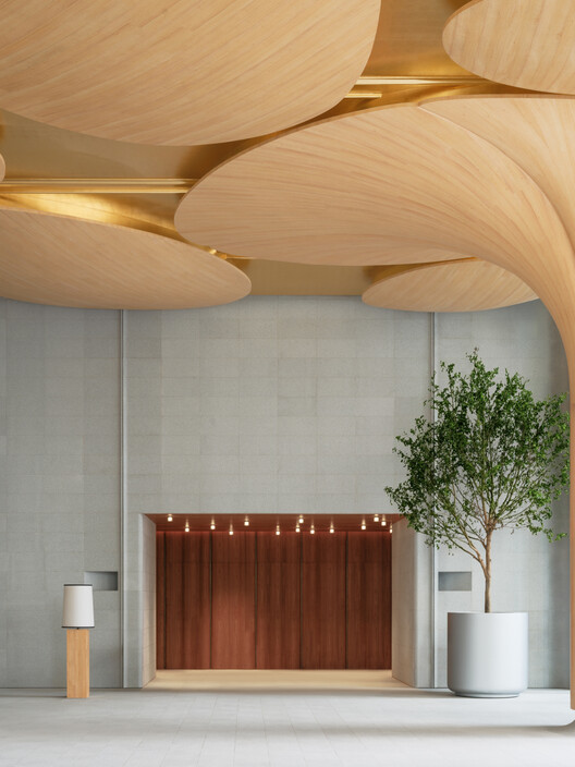 Ouse Fashion Lobby / say architects Ouse Fashion Lobby / say architects - Interior Photography, Wood
