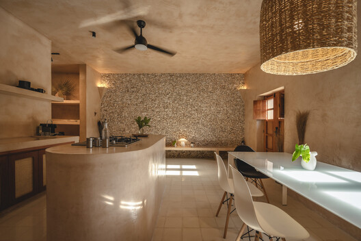 Hermitage House C70 / ASMD Taller Arquitectura Hermitage House C70 / ASMD Taller Arquitectura - Interior Photography, Lighting, Countertop, Kitchen, Chair, Sink