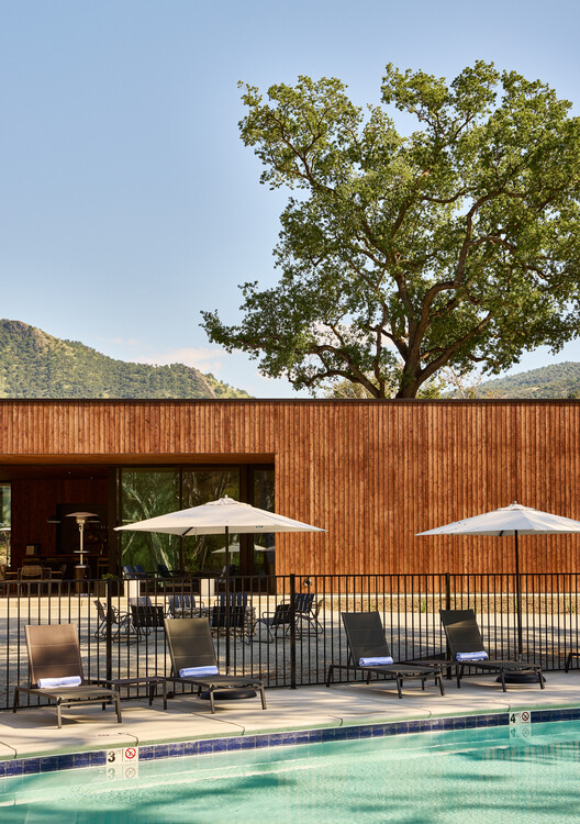 Autocamp Sequoia / Waechter Architecture Autocamp Sequoia / Waechter Architecture - Exterior Photography, Chair, Patio