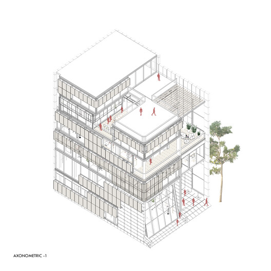 Screened Space Office Building / Studio UF+O Screened Space Office Building / Studio UF+O - Image 25 of 29