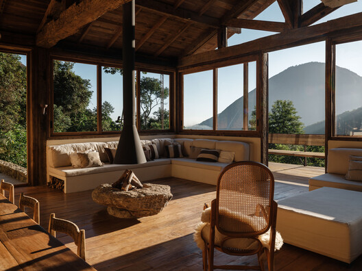 Japú House / AIA Estúdio Japú House / AIA Estúdio - Interior Photography, Living Room, Wood, Chair, Beam