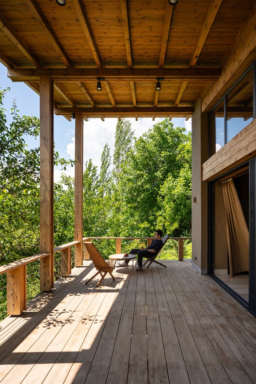 Country House in Boladala Village / ARC Architects Country House in Boladala Village / ARC Architects - Interior Photography, Wood, Deck, Beam