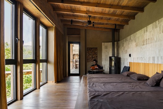 Country House in Boladala Village / ARC Architects Country House in Boladala Village / ARC Architects - Interior Photography, Bedroom, Wood, Lighting, Beam