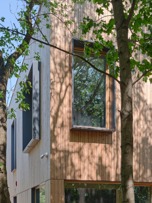 Public Library in Choszczówka / Ambient - Exterior Photography, Wood