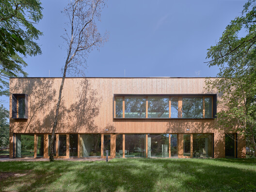 Public Library in Choszczówka / Ambient - Exterior Photography, Wood