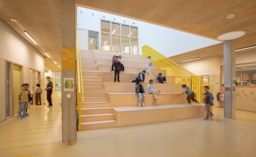 Campus Deleers / SMAK Architects Campus Deleers / SMAK Architects - Interior Photography, Stairs
