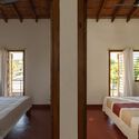 The Threshold House / Madras Spaces - Interior Photography, Houses, Bedroom, Beam, Bed, Lighting, Chair