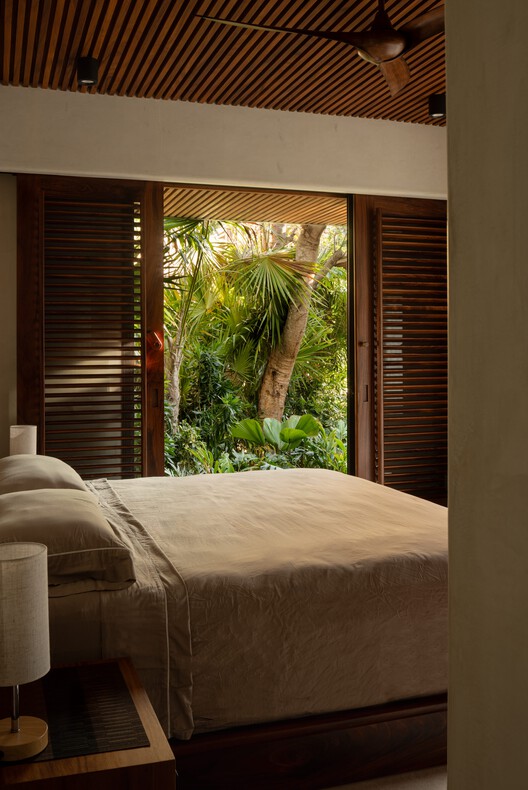 Casa Pura Vida / Zozaya Arquitectos - Interior Photography, Bedroom, Wood, Bed