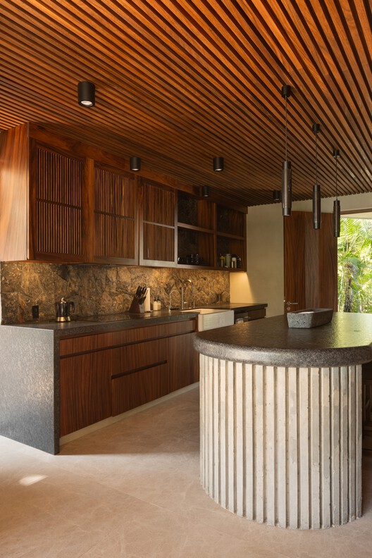 Casa Pura Vida / Zozaya Arquitectos - Interior Photography, Kitchen, Wood, Countertop