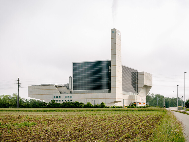 KEBAG Enova - Waste to Energy Plant / Penzel Valier - Exterior Photography, Industrial Architecture