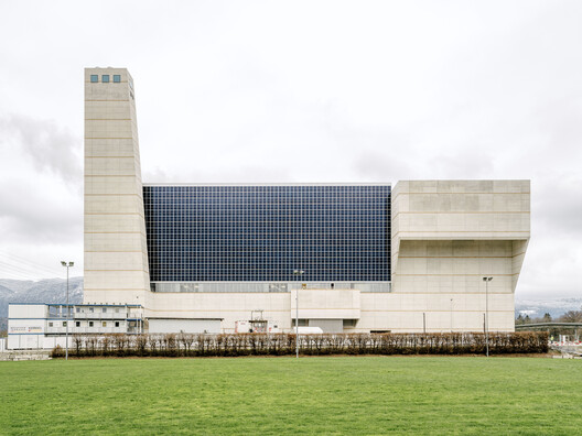 KEBAG Enova - Waste to Energy Plant / Penzel Valier KEBAG Enova - Waste to Energy Plant / Penzel Valier - Exterior Photography, Concrete