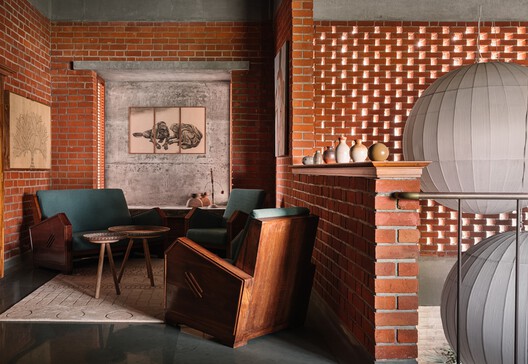 The House of Memories / Studio Lagom The House of Memories / Studio Lagom - Interior Photography, Living Room, Brick, Chair, Table