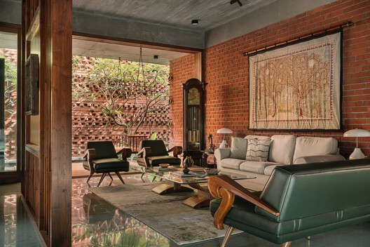 The House of Memories / Studio Lagom The House of Memories / Studio Lagom - Interior Photography, Living Room, Wood, Brick, Table, Chair