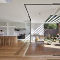 Fringe Dweller Residence / Mihaly Slocombe - Interior Photography, Houses, Kitchen, Beam, Chair