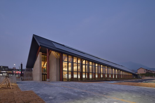 Gochang Hwang Yunseok Library / Hyunjoon Yoo + Partners - Exterior Photography, Beam
