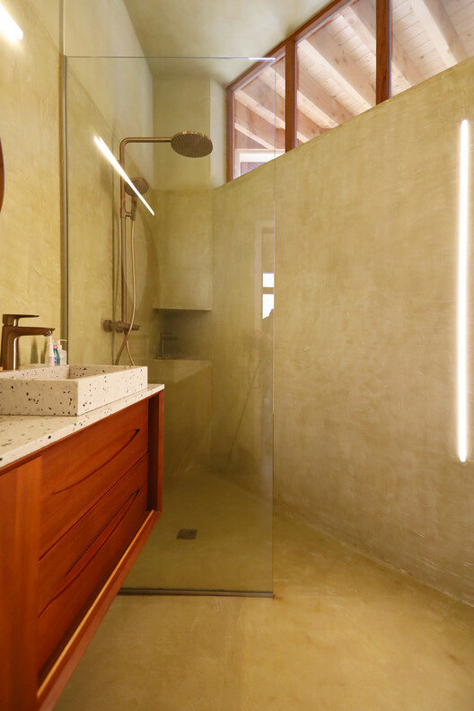 Tomas & Katrien House / Atelier Vens Vanbelle Tomas & Katrien House / Atelier Vens Vanbelle - Interior Photography, Bathroom, Wood, Lighting, Glass