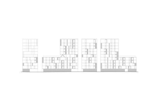 Social Atrium — 54 Social Housing Units in Besòs / Peris+Toral.arquitectes Social Atrium — 54 Social Housing Units in Besòs / Peris+Toral.arquitectes - Image 21 of 21