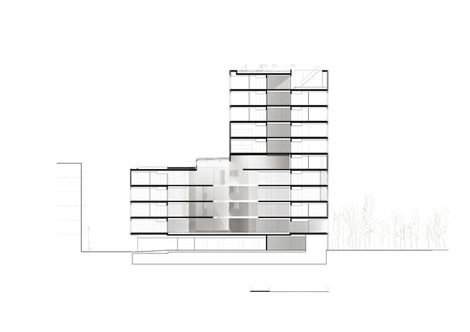 Social Atrium — 54 Social Housing Units in Besòs / Peris+Toral.arquitectes Social Atrium — 54 Social Housing Units in Besòs / Peris+Toral.arquitectes - Image 20 of 21