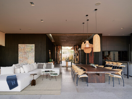 Casa Loto / Ezequiel Farca Studio Casa Loto / Ezequiel Farca Studio - Interior Photography, Wood, Table, Chair, Lighting, Sofa