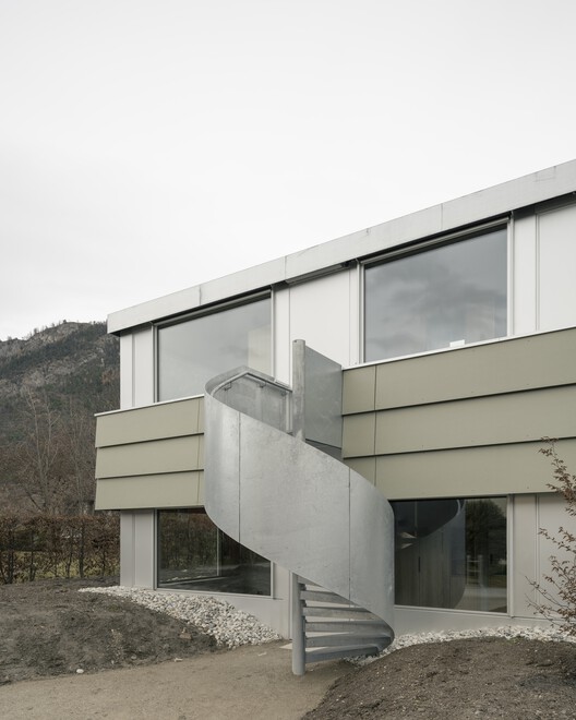 Caloz Bramois House / R2A Architectes - Exterior Photography, Concrete