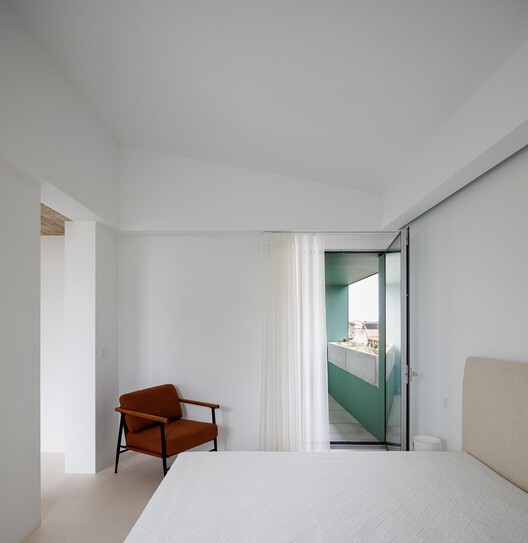 Green House / M2 Senos Arquitectos - Interior Photography, Bedroom, Bed