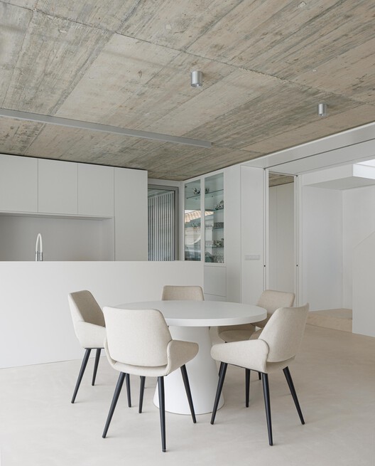 Green House / M2 Senos Arquitectos - Interior Photography, Dining room, Chair