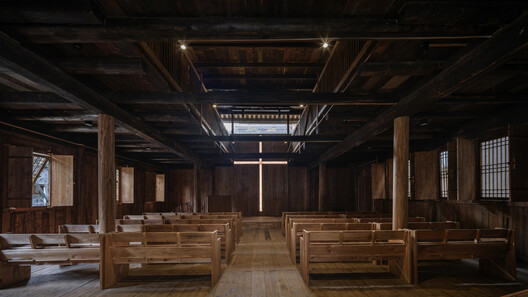 Guangnan Gospel Hall Renewal / TouchGrass Architecture - Interior Photography, Wood, Beam