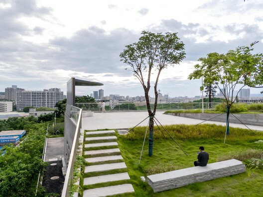 Ultra-small Infrastructure Buildings / NODE Achitecture & Urbanism - Exterior Photography, Garden, Balcony