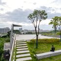 Ultra-small Infrastructure Buildings / NODE Achitecture & Urbanism - Exterior Photography, Infrastructure, Garden, Balcony, Cityscape