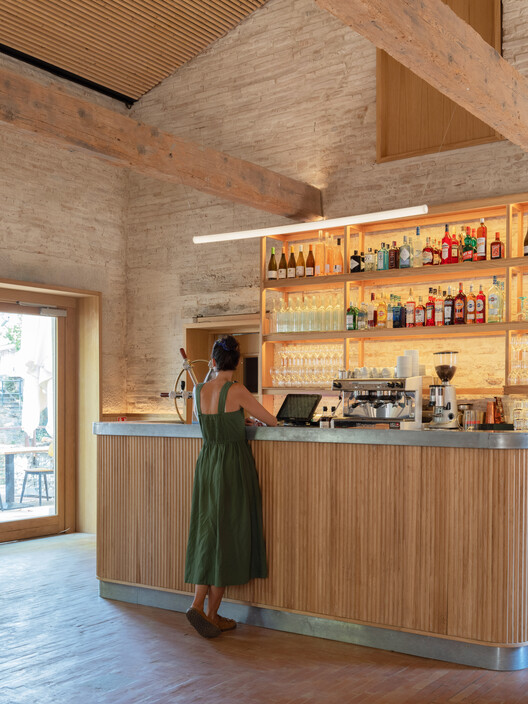 Renovation of a Lock Keeper's house / Atelier APA - Interior Photography, Wood, Table, Countertop, Chair