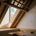 Hasselt Beguinage Institute / Bovenbouw - Interior Photography, Adaptive Reuse, Beam, Chair