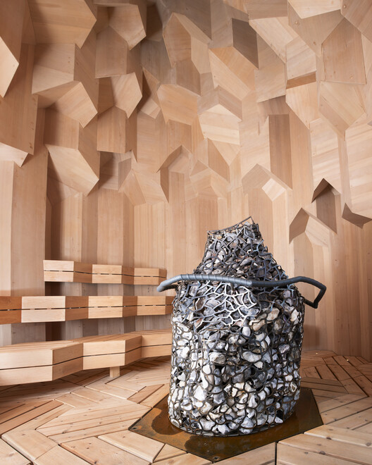 Crystal Sauna for Skellefteå / Bigert & Bergström Crystal Sauna for Skellefteå / Bigert & Bergström - Interior Photography