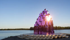 Crystal Sauna for Skellefteå / Bigert & Bergström