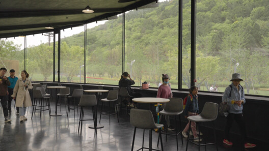 Floral Pavilion / genarchitects Floral Pavilion / genarchitects - Interior Photography, Dining room, Glass, Chair