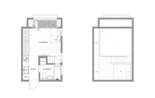 The Kitchen Edge: Service, Storage, and Domestic Boundaries in Compact Interiors The Kitchen Edge: Service, Storage, and Domestic Boundaries in Compact Interiors - Image 9 of 20