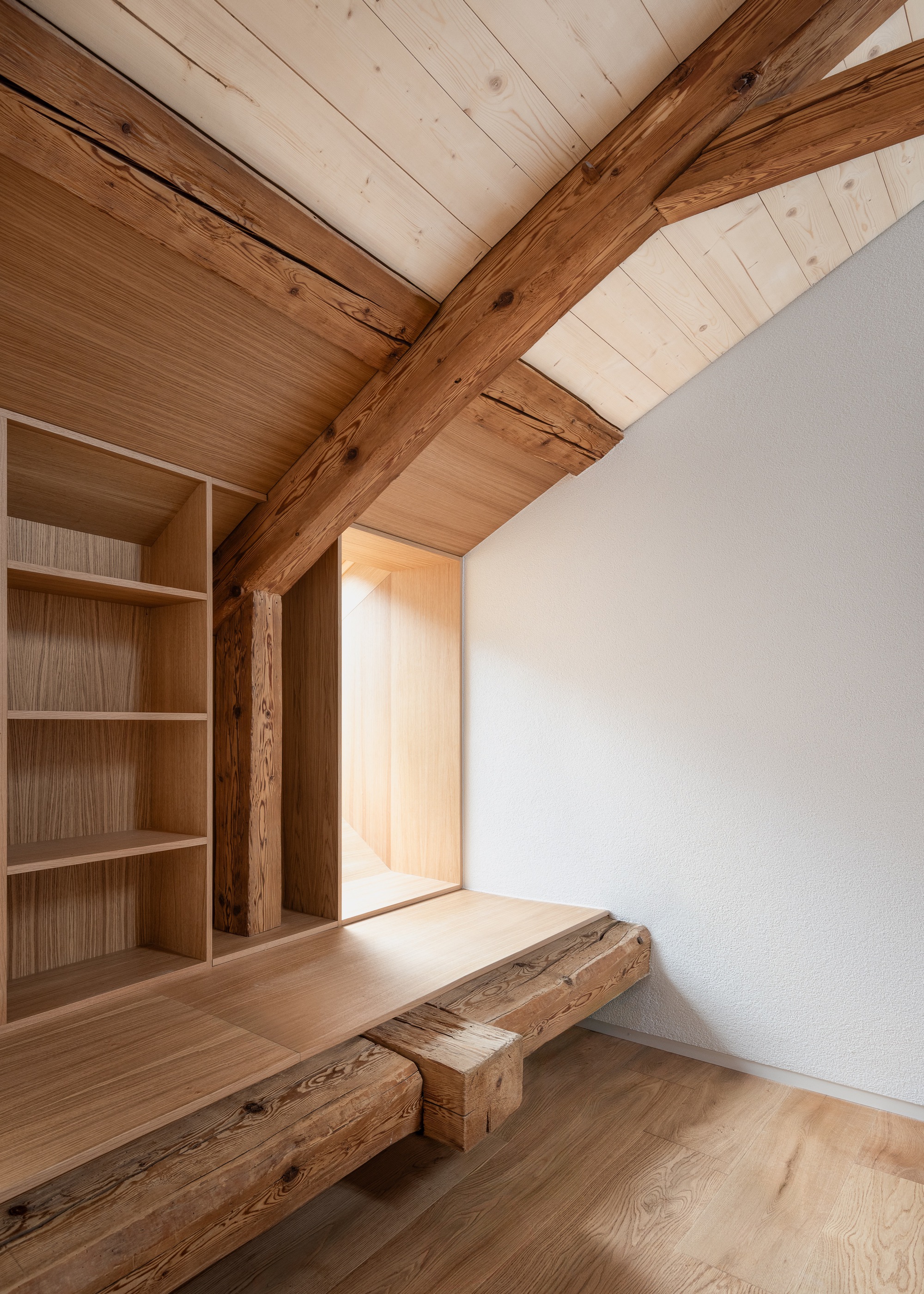 Gallery of Transformation of a farmhouse in Grandvillard / Bard Yersin Architectes - 11