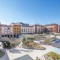 Plaza Salamero: Infrastructure, Landscape, and City / Hector Fernández Elorza - Exterior Photography, Renovation, Cityscape