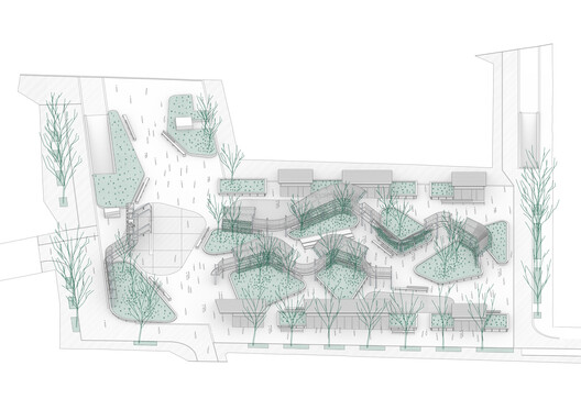 Plaza Salamero: Infrastructure, Landscape, and City / Hector Fernández Elorza - Image 14 of 15