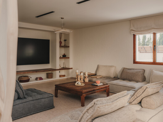 Ibiza House / Studio Metamorphosis Ibiza House / Studio Metamorphosis - Interior Photography, Living Room, Sofa, Wood, Lighting, Table