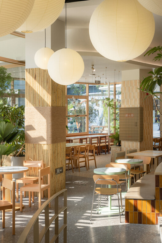 Wanhua Green Heart Food Market, Yunlang Canteen / XU Studio Wanhua Green Heart Food Market, Yunlang Canteen / XU Studio - Interior Photography, Dining room, Wood, Chair