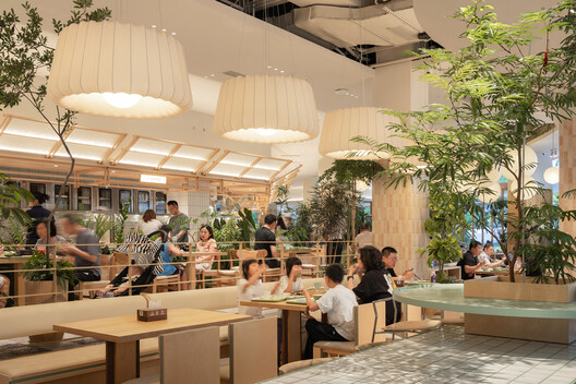 Wanhua Green Heart Food Market, Yunlang Canteen / XU Studio Wanhua Green Heart Food Market, Yunlang Canteen / XU Studio - Interior Photography, Chair