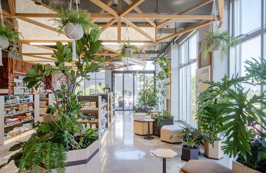 Wanhua Green Heart Food Market, Yunlang Canteen / XU Studio Wanhua Green Heart Food Market, Yunlang Canteen / XU Studio - Interior Photography, Dining room
