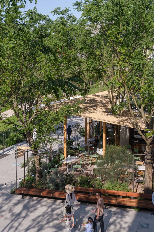 Wanhua Green Heart Food Market, Yunlang Canteen / XU Studio Wanhua Green Heart Food Market, Yunlang Canteen / XU Studio - Exterior Photography, Garden