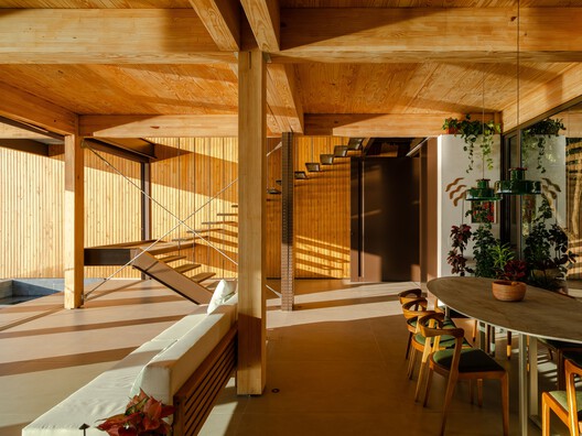 Rouxinol House / Sergio Sampaio Archi + Tectônica Rouxinol House / Sergio Sampaio Archi + Tectônica - Interior Photography, Wood, Beam