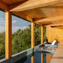 Casa Rouxinol / Sergio Sampaio Archi + Tectônica - Fotografía interior, Sustentabilidad, Fijación Vigas